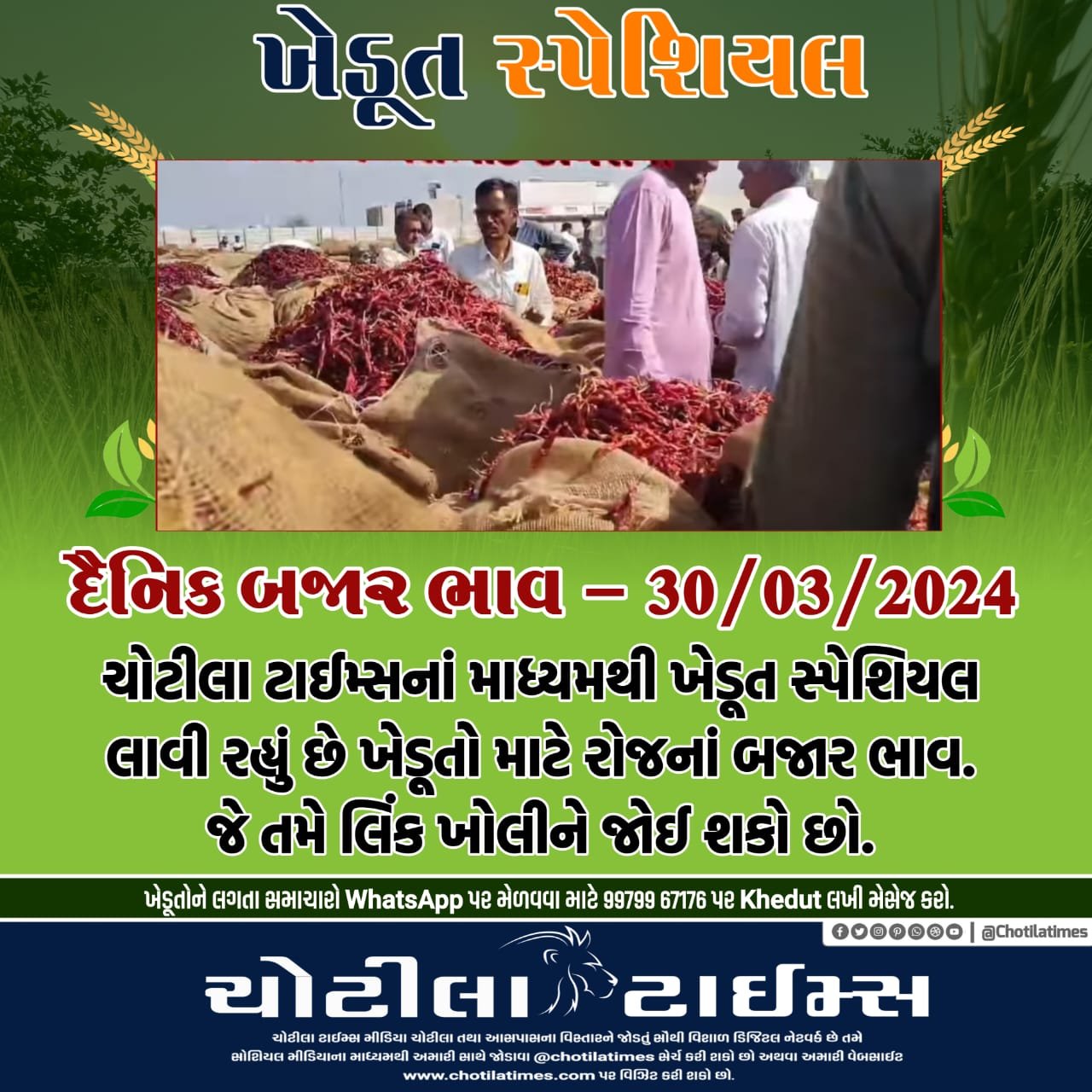 gujarat apmc bajar bhav today